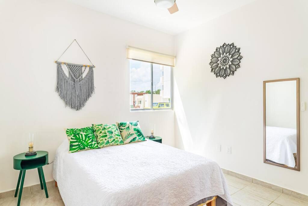 Lovely Cozy Apt W/Pool 2 Bedrooms. Great Location! Puerto Morelos Exterior photo