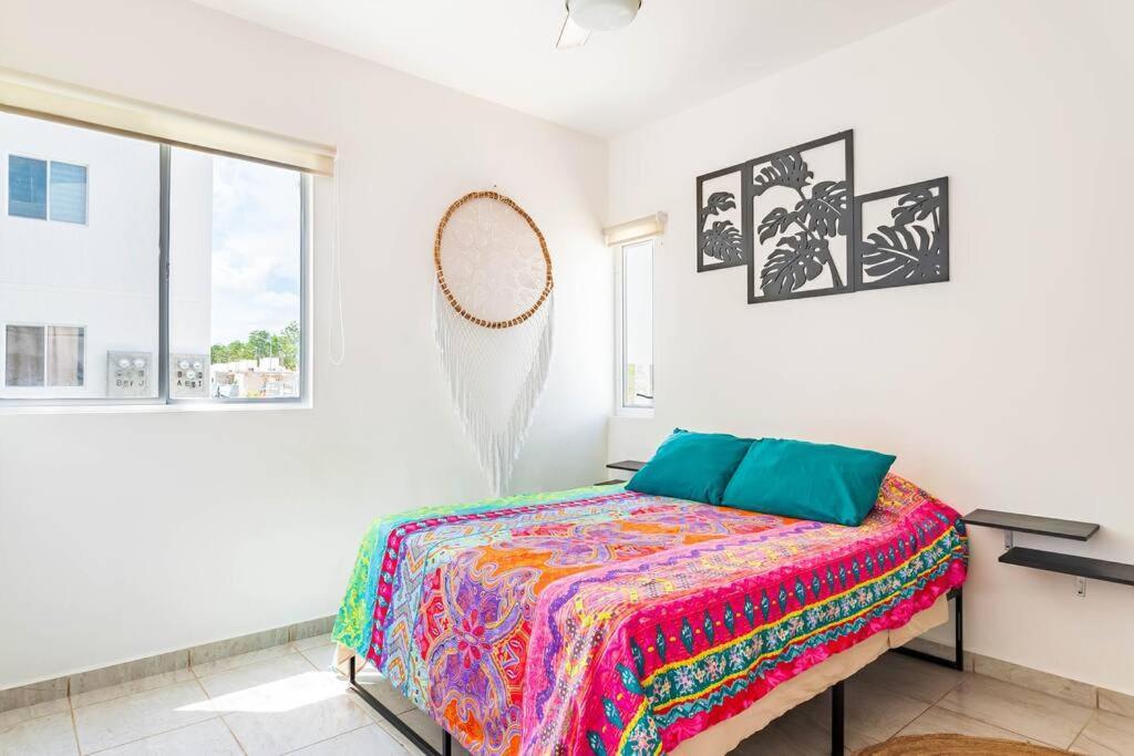 Lovely Cozy Apt W/Pool 2 Bedrooms. Great Location! Puerto Morelos Exterior photo