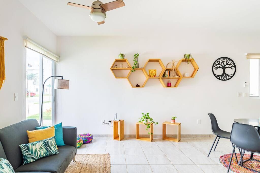 Lovely Cozy Apt W/Pool 2 Bedrooms. Great Location! Puerto Morelos Exterior photo