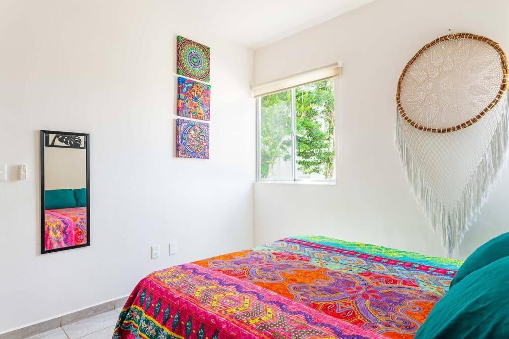Lovely Cozy Apt W/Pool 2 Bedrooms. Great Location! Puerto Morelos Exterior photo