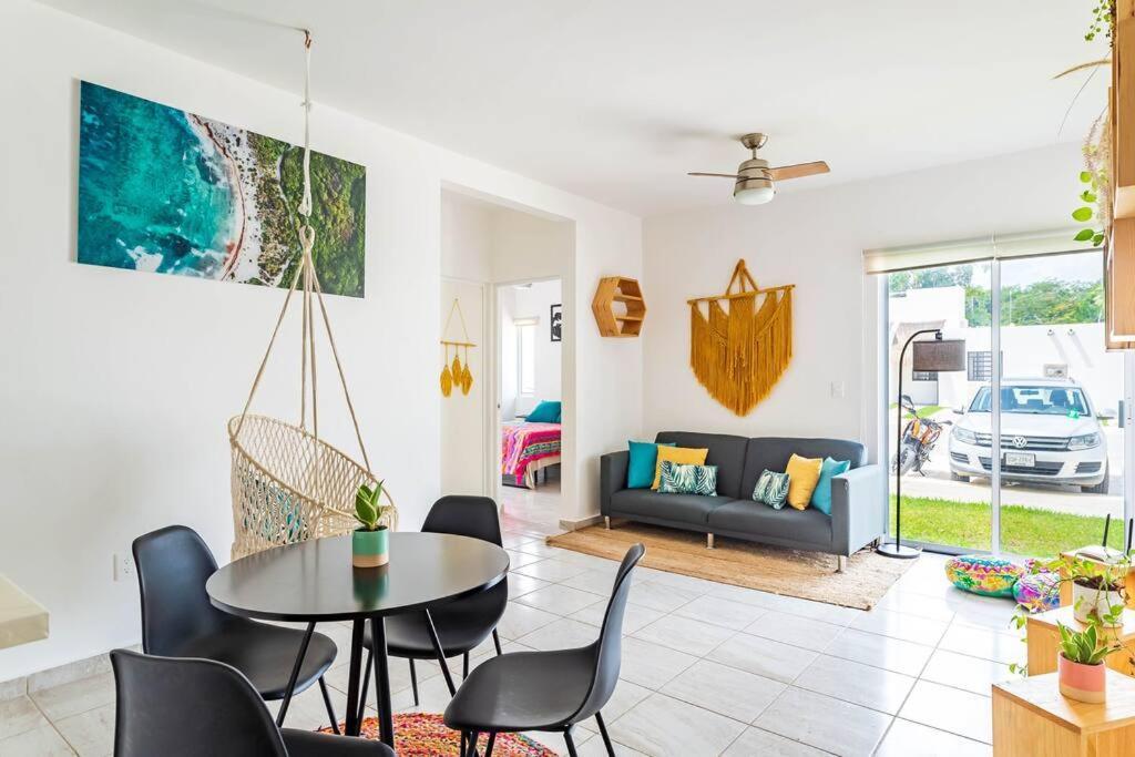 Lovely Cozy Apt W/Pool 2 Bedrooms. Great Location! Puerto Morelos Exterior photo
